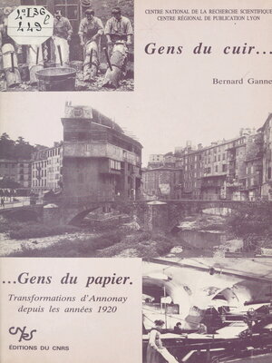 cover image of Gens du cuir, gens du papier